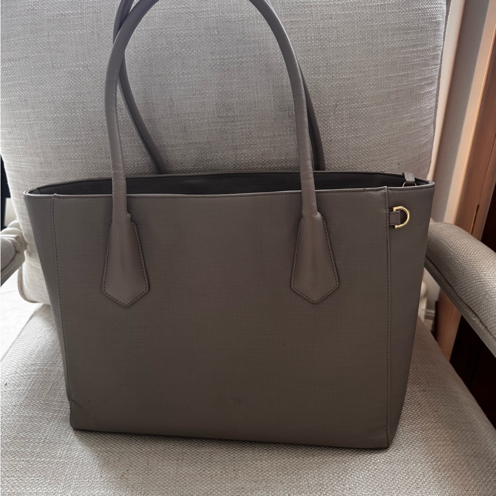 Dagne Dover Tote SET -Bleecker Blush Grey LARGE TOTE W/ WRISLET